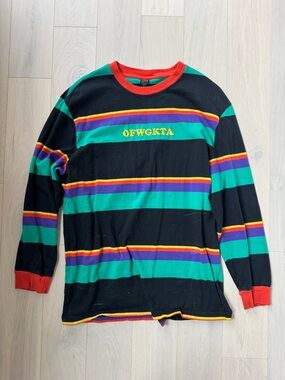 Odd Future OFWGKTA striped longsleeve